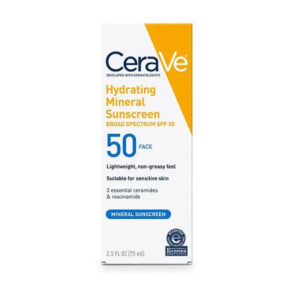 CeraVE Hydrating Mineral Sunscreen SPF 50