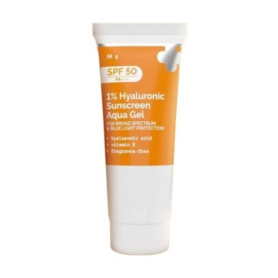 1% Hyaluronic Sunscreen Aqua Gel with SPF 50