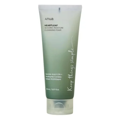 ANUA Heartleaf Succinic Moisture Cleansing Foam 150ml