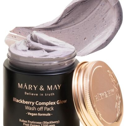Mary & May Vegan Blackberry Complex Glow Wash Off Mask